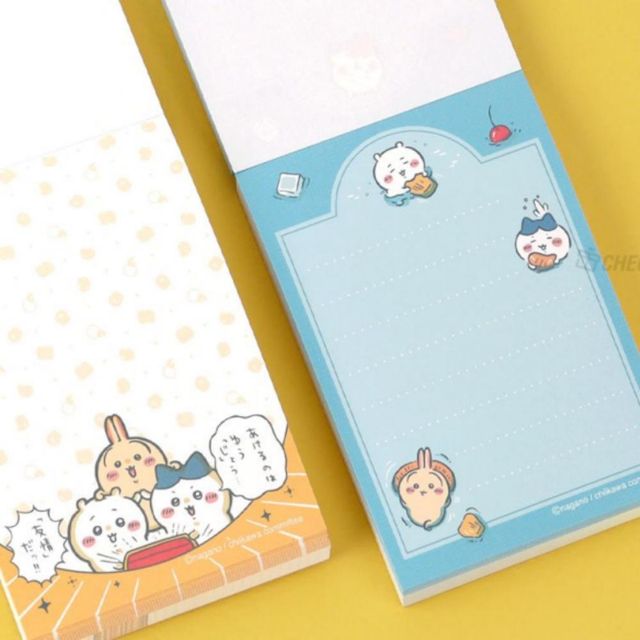 치아카와 미니 메모 모눈 공시생 노트 패드 떡메모지