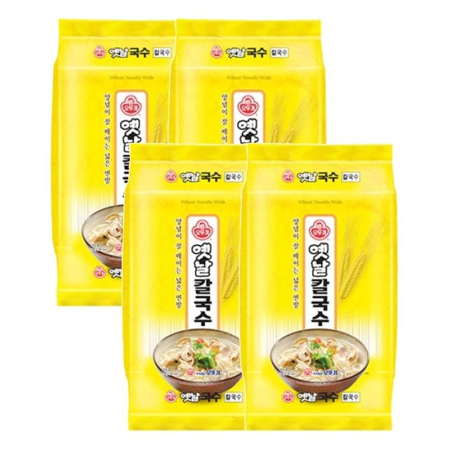 옛날 칼국수 3kg 4개