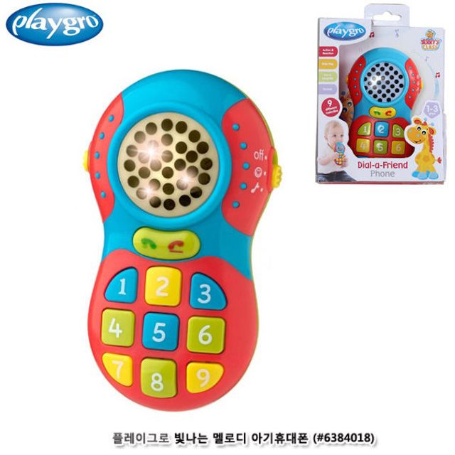 (6384018) 빛나는 아기휴대폰 멜로디 플레이그로