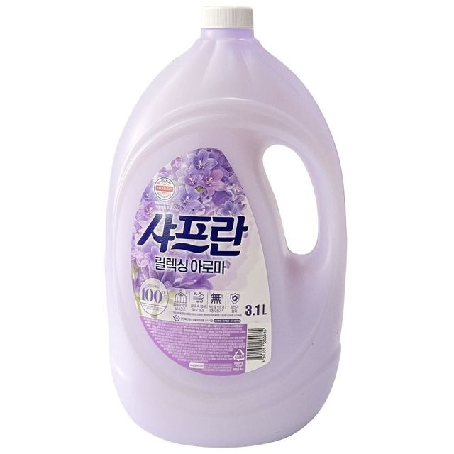편안한향 섬유유연제 대용량 3100ml 세탁용품 향기유지