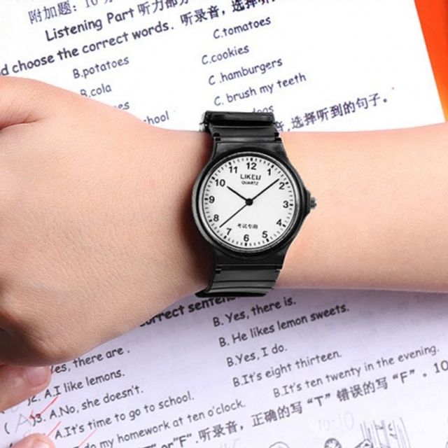 조용한 무음 시계 수능 시험용 손목시계 선물용