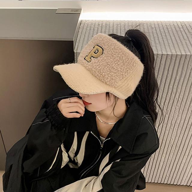 매력적인 P자수 방한 스포츠 캡모자