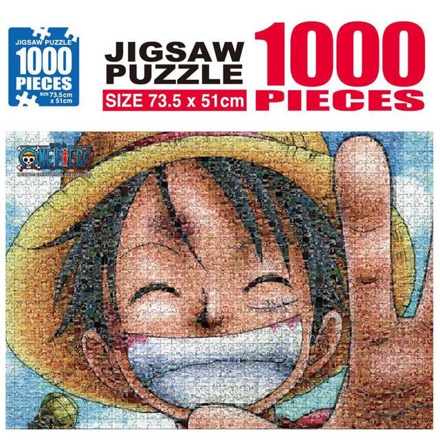 원피스 직소퍼즐 1000pcs 모자이크 현상수배루피 키즈카페 어린이완구