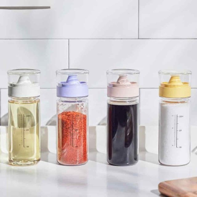 오일병 350ml 조미료유리병 소스병 소금통 소금병