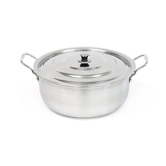 업소용 인덕션 겸용 통3중 스텐 대형 국솥 40cm 13L