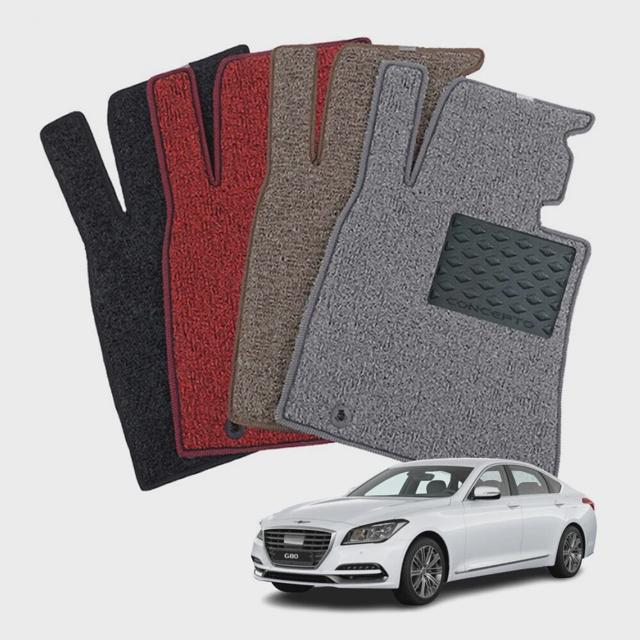 컨셉토 엣지확장형 코일매트 제네시스 G80 운전석1p
