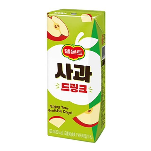 델몬트팩 사과 190ml (24팩)