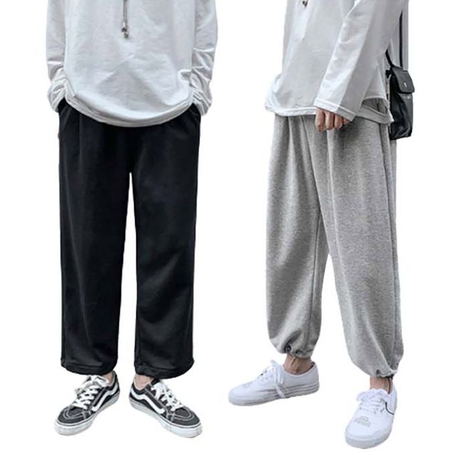 와이드 꾸안꾸 심플 데일리 편한 홈웨어 여성 긴바지