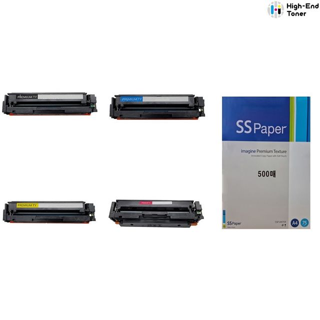 재생토너 MFP M452dw 4색, 프린터 리필 교체용