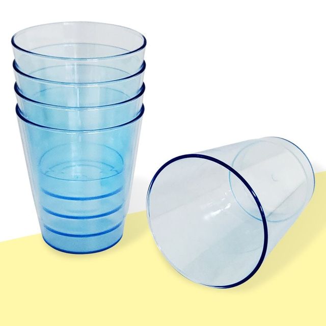 휴대용 캠핑컵 플라스틱 맥주잔 500ml 5p
