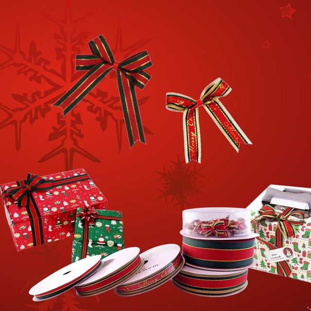 크리스마스리본 츄리리본 트리리본 리본끈 (2)
