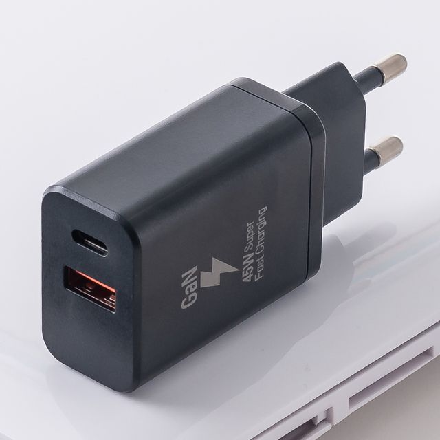 GaN 45W 초고속 PD 멀티 휴대폰 충전기 아답터
