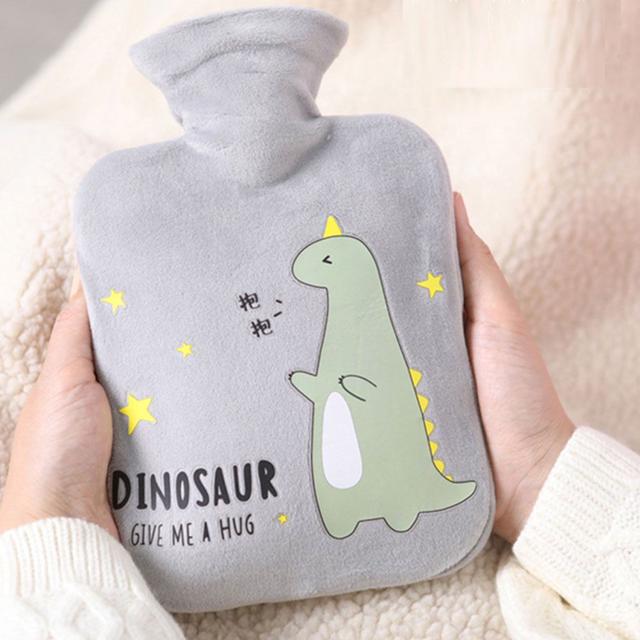캐릭터 보온물주머니 극세사 주머니 보냉 찜질팩 겸용