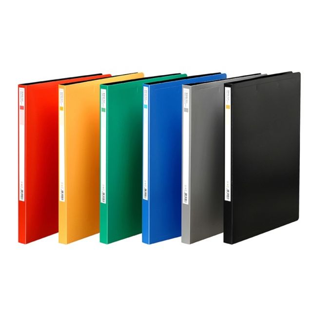 문화 PP 스프링 화일 상철 F400-72 청색 서류 보관