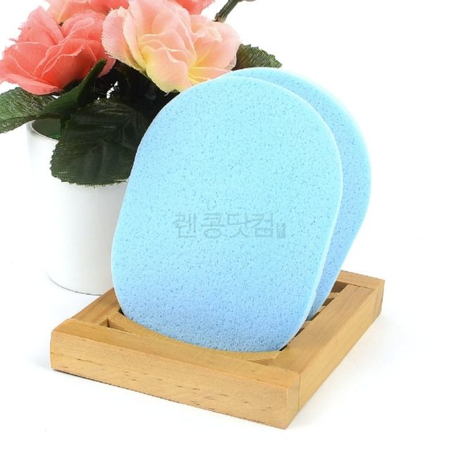 노폐물제거피부스폰지 세안브러쉬 1P 메이크업 해면 미용 스펀지