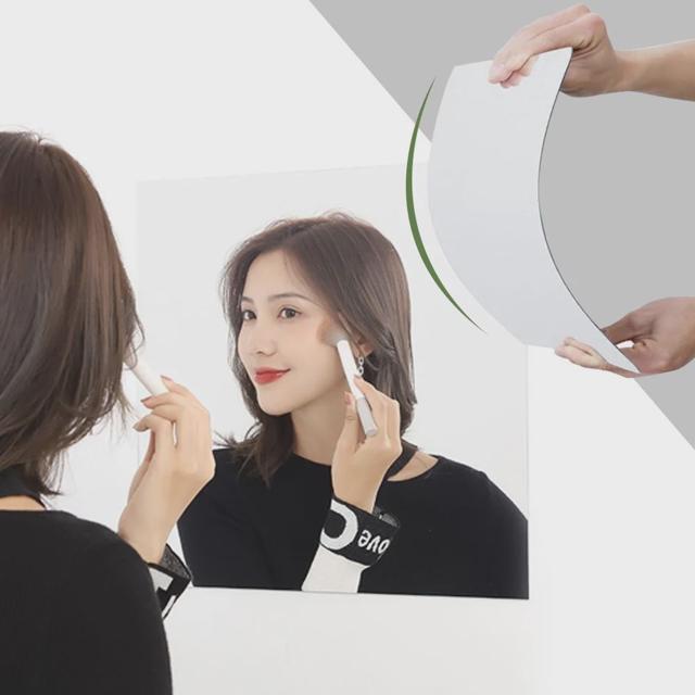 붙이는 아크릴 거울 현관 거실 무타공 전신 미러 30cm