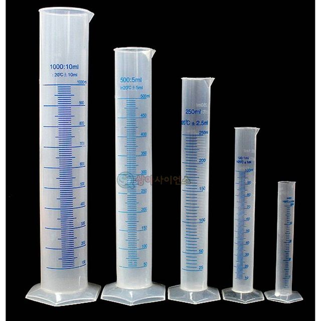 TBZ (SA) 메스실린더 (PVC) 1000ml