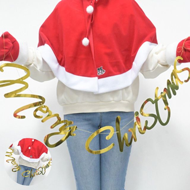 크리스마스파티가랜드 크리스마스가랜드세트 크리스마스 캘리 merry Christmas 가랜드 골드