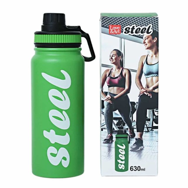 보온보냉병 630ml 그린 티텀블러 워터보틀