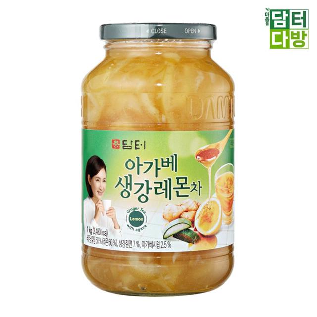 (무배) 담터 아가베생강레몬차 1kg