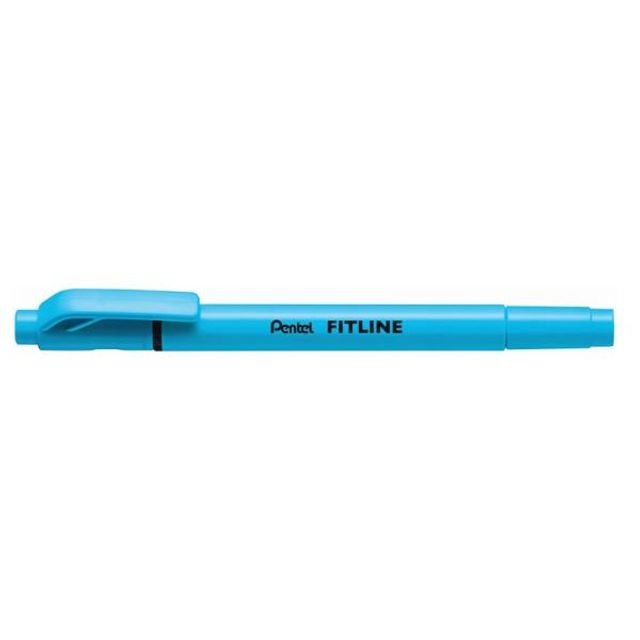 펜텔 피트라인 형광펜(1.5~3.5mm 스카이블루)