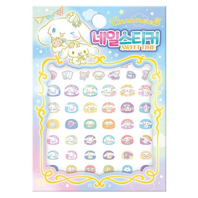 시나모롤 스위트타임 네일스티커 취미