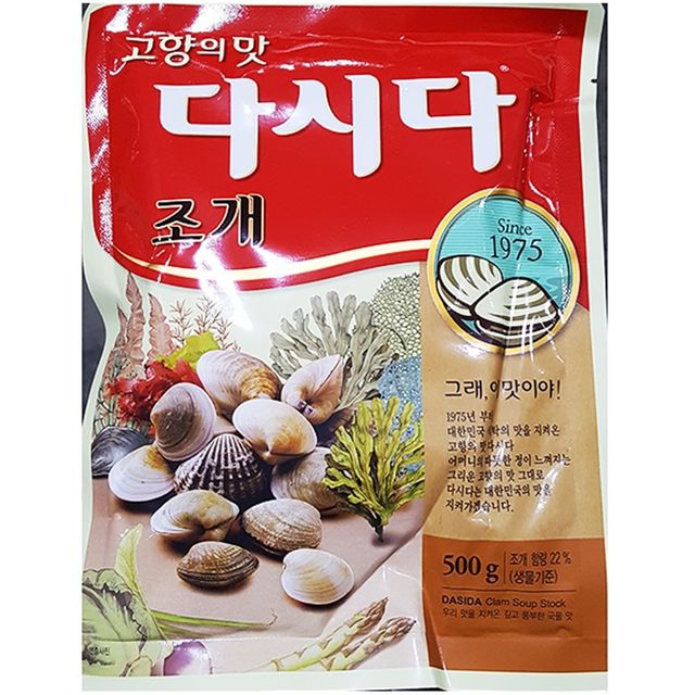 조개다시다(백설 500g) 다시다 조개다시다 조미료 양