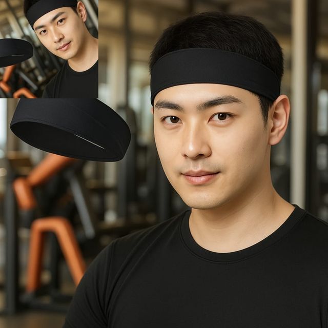 쿨 헤어밴드, 러닝 등산 땀흡수 스포츠 메쉬밴드