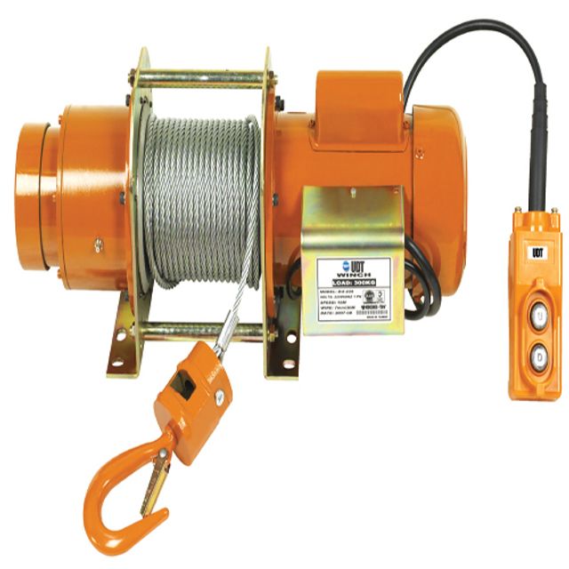 UDT듀크윈치 전동윈치 DU-202SP(구.DU-202)200KG단상220V DU-202SP 1EA