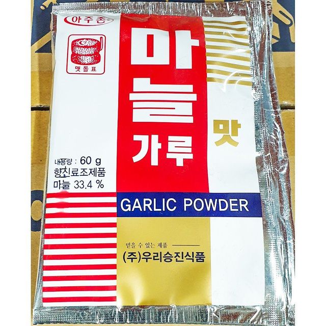 60g X100 마늘분말 맷돌표 마늘맛가루 업소용 마늘맛