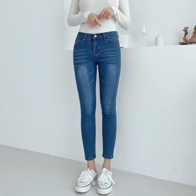 여성 청바지, 데이트 핏 스키니 청바지 여자 청스키니