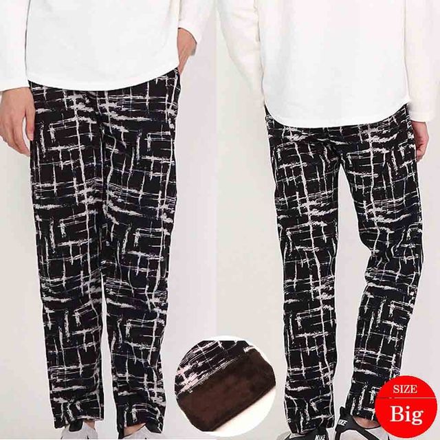 남성용 융털 기모바지 하운드 Big 남성기모바지 융털