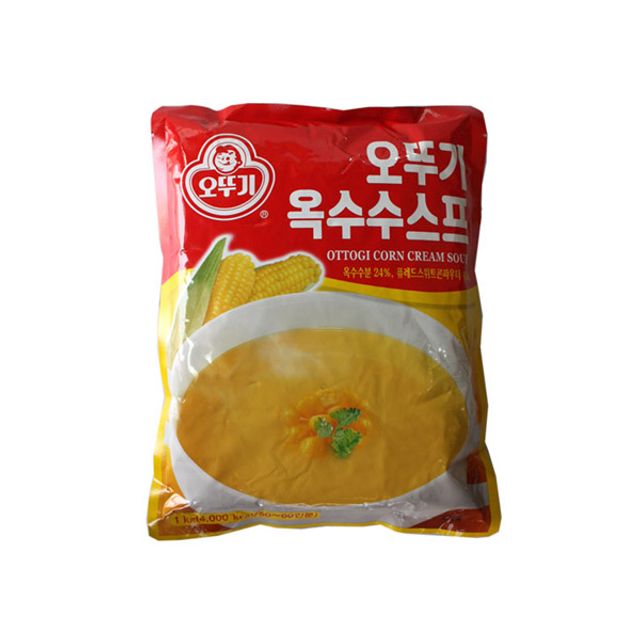 오뚜기 옥수수스프 1kg 대용량 간편조리식품