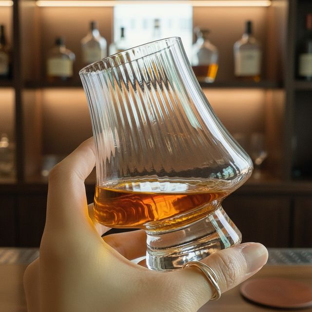 싱글몰트 위스키잔 예쁜 홈바 유리컵 280ml 홈카페