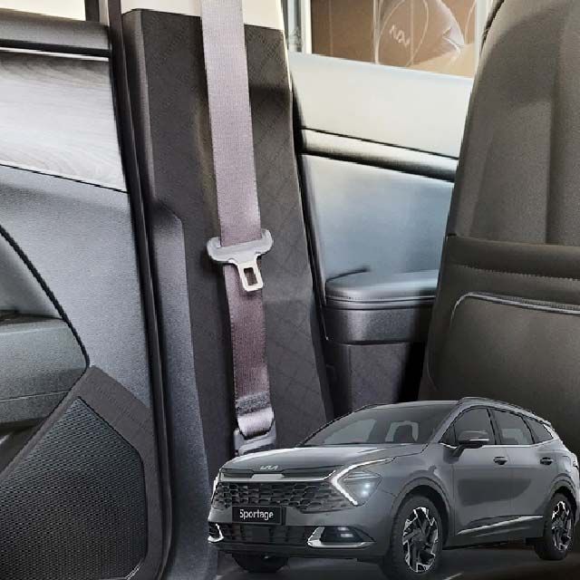 디올뉴스포티지NQ5 안전벨트커버 스크래치방지