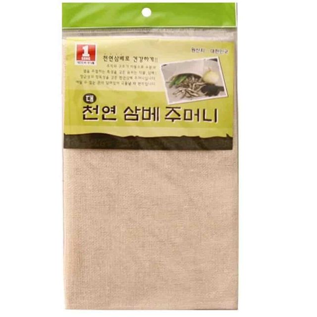삼베주머니 24x34 대 한약추출보자기 육수망 우림백 다시팩