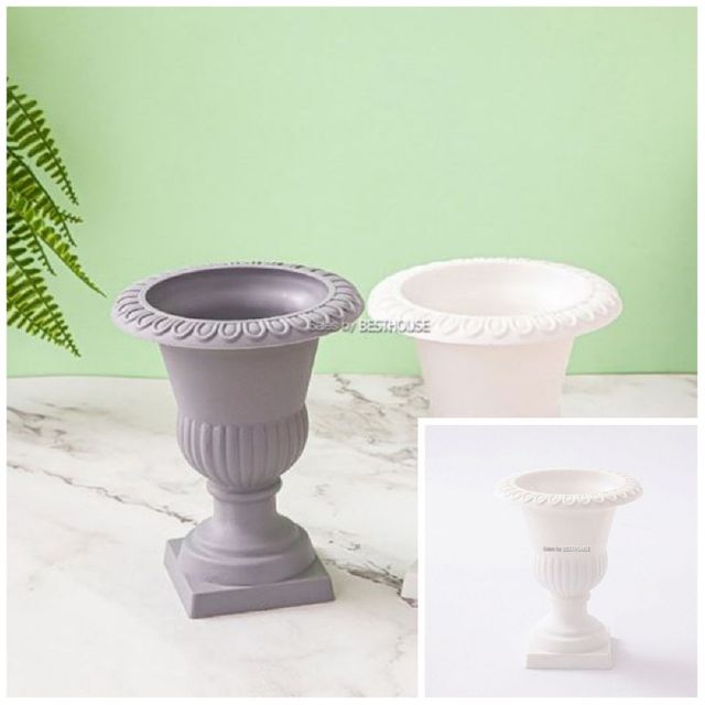 미니 콤포트 플라스틱 화분 14x17cm 홈가드닝 가드닝용품 정원용품 식물키우기