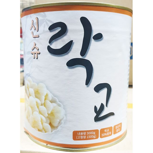 락교(코우 3S 3K)X3 락교 통조림 김치 단무지 무쌈 반