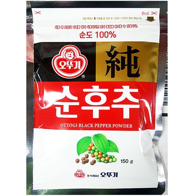 식당용 업소용 흑후추가루 오뚜기 150g - 풍부한 향과 깊이