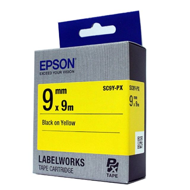 EPSON SC9Y 라벨프린터리본 노랑 흑문자 호환용