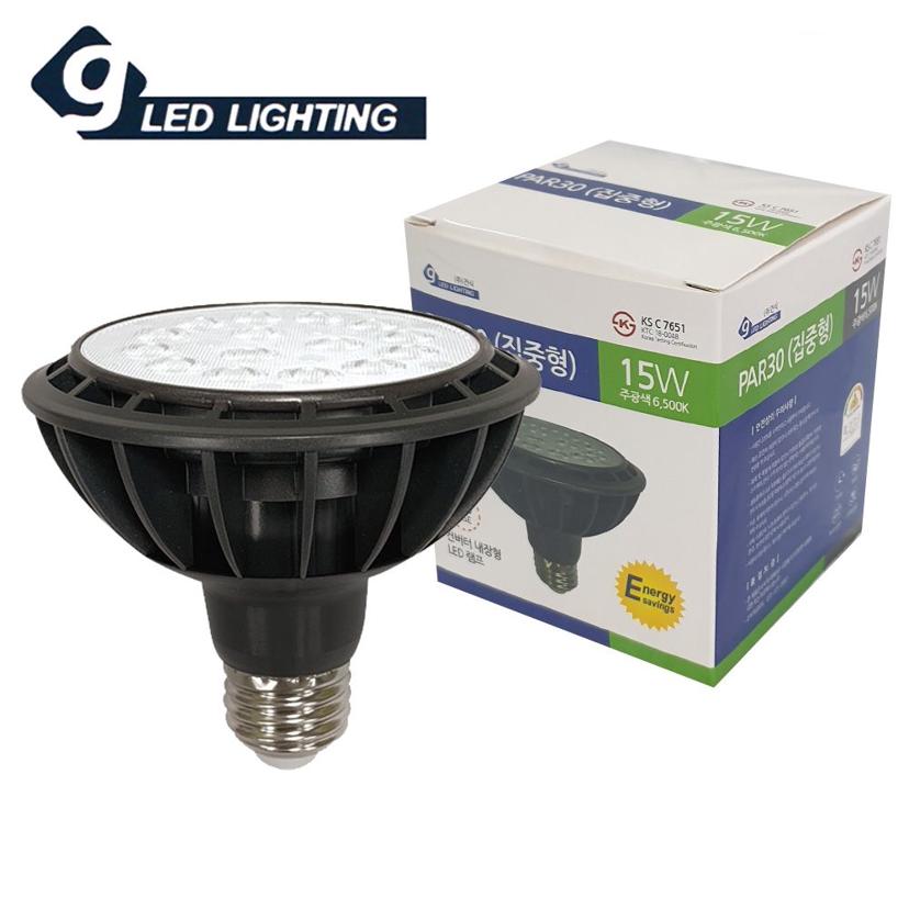건식 PAR30 주광색 15W LED 전구 집중형 조명