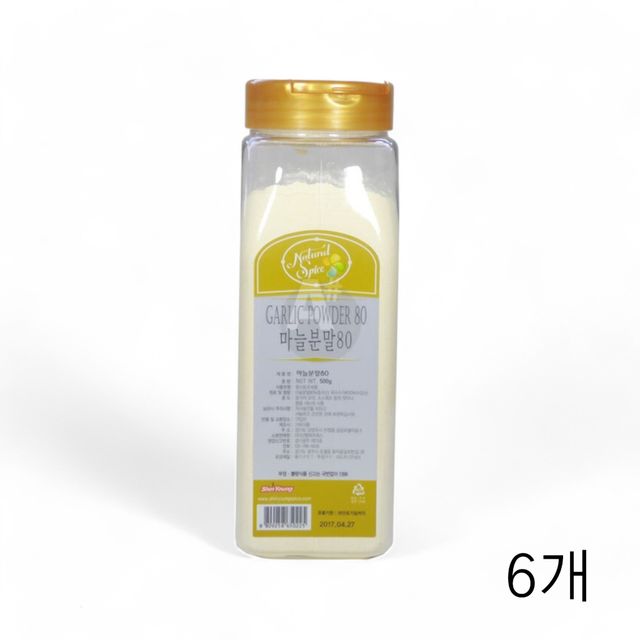 신영에프에스 마늘분말80퍼센트 500g X 6개 시즈닝