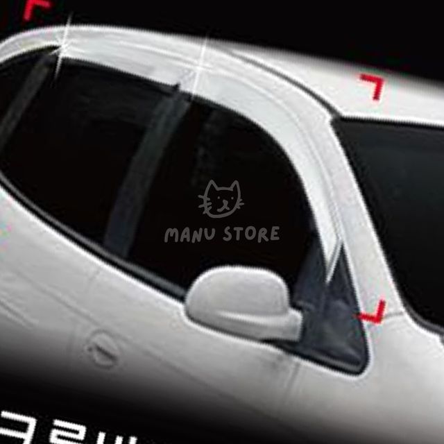 크롬도어가드 선바이저 레조 크롬도어바이저 4P