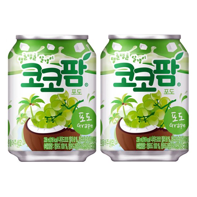 해태음료 코코팜포도 238mL 72캔 대용량 구매