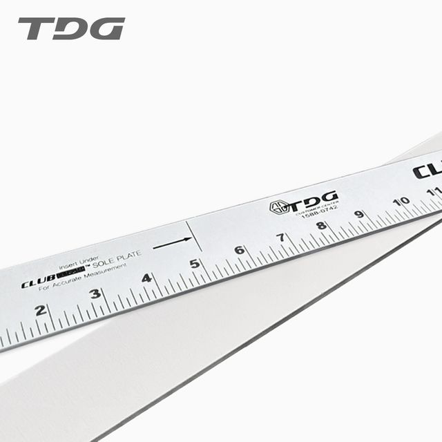 티디지 클럽 길이 측정 자 골프 피팅 장비 - 정확한 샤프트 길이 측정