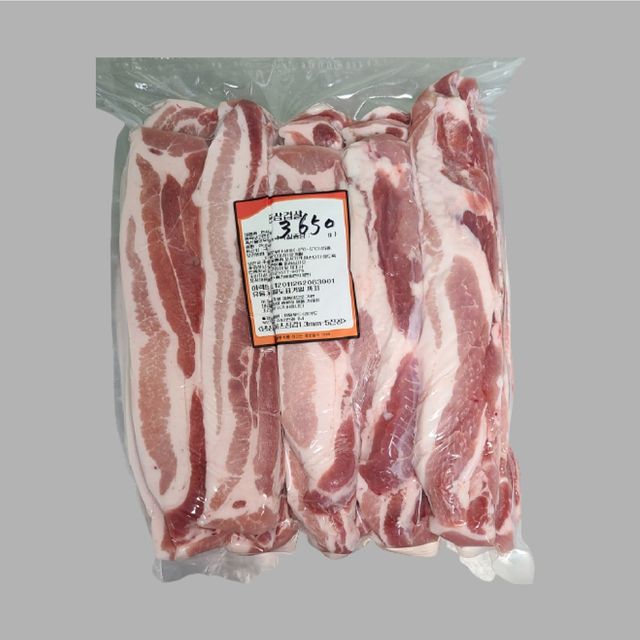 국내산 냉장 슬라이스 삼겹살 1kg
