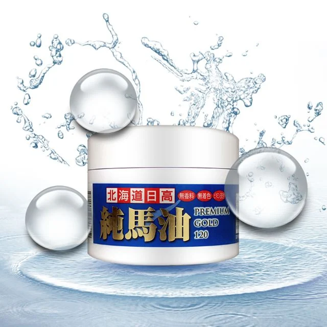 북해도 마유 100% 순수 말 크림 120g - 얼굴 바디 팔 발 보습