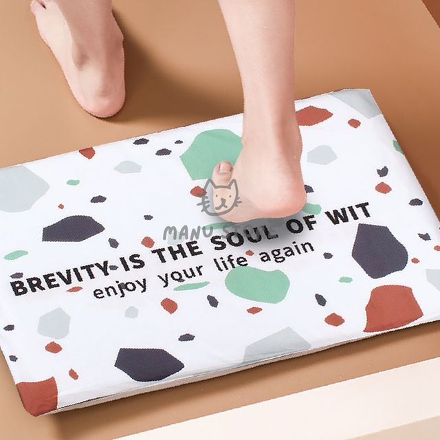 발닦개 화장실매트 소프트 규조토 발매트