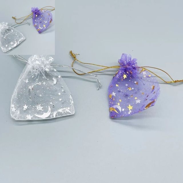 선물포장 오간자 망사 복주머니 포장지 봉투 7x9cm 메쉬파우치 망사파우치 선물파우치 포장파우치