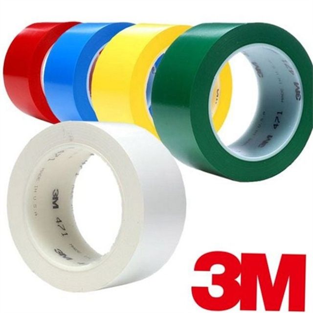 산업용 바닥 표시 테이프 50mm, 작업장 안전 라인 방수